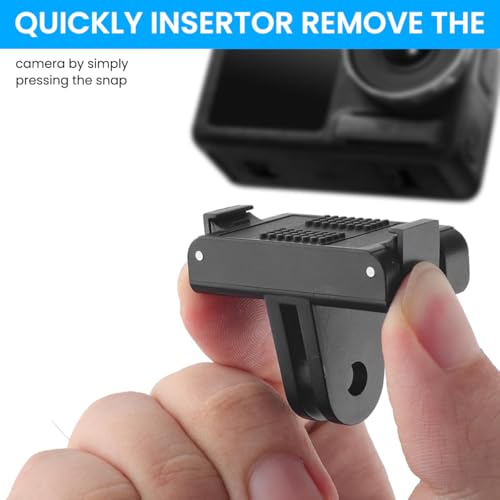 ZORBES® Magnetic Adapter Mount for DJI Action 5pro 4 3 Quick Release with Connection for Accessories Attachable Tripod Vlogging 2PCS ZORBES® Magnetic Adapter Mount for DJI Action 5pro 4 3 Quick Release with Connection for Accessories Attachable Tripod Vlogging 2PCS